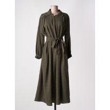 BELLE PIÈCE - Robe longue vert en coton - Femme - Taille 38 - Modz