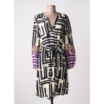 STELLA FOREST - Robe mi-longue noir en viscose - Femme - Taille 34 - Modz