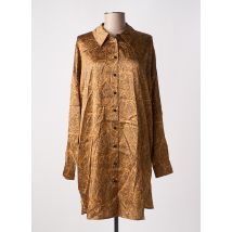 MARAIS - Robe mi-longue or en soie - Femme - Taille 38 - Modz