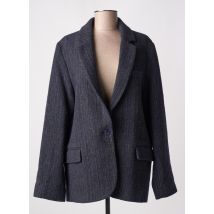 BELLE PIÈCE - Manteau court bleu en laine - Femme - Taille 40 - Modz