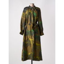 SOEUR - Robe longue vert en soie - Femme - Taille 42 - Modz