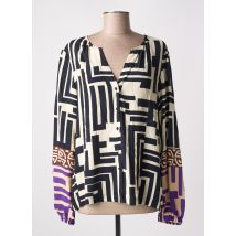 STELLA FOREST - Chemisier noir en viscose - Femme - Taille 40 - Modz