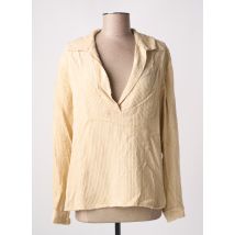 ALYSI - Blouse beige en viscose - Femme - Taille 42 - Modz