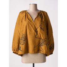 SOEUR - Blouse orange en soie - Femme - Taille 34 - Modz