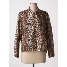 ROSEANNA - Chemisier marron en soie - Femme - Taille 36 - Modz