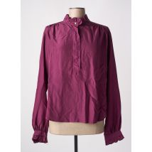 POMANDERE - Chemisier violet en soie - Femme - Taille 42 - Modz