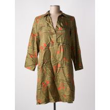 MOMONI - Robe courte vert en soie - Femme - Taille 42 - Modz