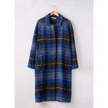 CHLOÉ STORA - Manteau long bleu en acrylique - Femme - Taille 42 - Modz