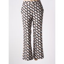 MALIPARMI - Pantalon flare noir en polyester - Femme - Taille 42 - Modz