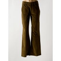 VANESSA BRUNO - Pantalon flare vert en coton - Femme - Taille 40 - Modz