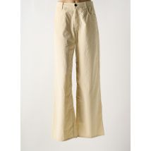 VANESSA BRUNO - Pantalon flare beige en coton - Femme - Taille 38 - Modz