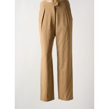 FORTE-FORTE - Pantalon droit beige en viscose - Femme - Taille 36 - Modz