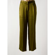 HOD - Pantalon droit vert en viscose - Femme - Taille 36 - Modz