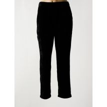 MARAIS - Pantalon droit noir en acetate - Femme - Taille 40 - Modz