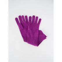 SOEUR - Gants violet en laine - Femme - Taille 7 - Modz