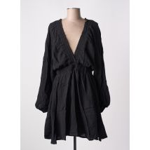 KILKY - Robe mi-longue noir en coton - Femme - Taille 36 - Modz