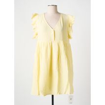 KILKY - Robe courte jaune en coton - Femme - Taille 38 - Modz