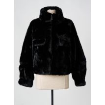 ESCANDELLE - Manteau court noir en polyester - Femme - Taille 36 - Modz