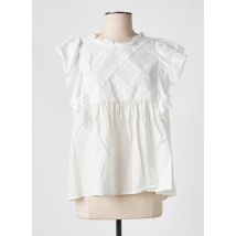 KILKY - Blouse blanc en coton - Femme - Taille 36 - Modz