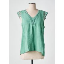 KILKY - Top vert en coton - Femme - Taille 40 - Modz