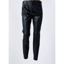 ONADO - Pantalon slim noir en polyurethane - Femme - Taille 42 - Modz