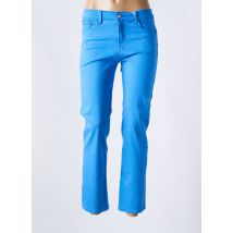 ONADO - Pantalon 7/8 bleu en coton - Femme - Taille 38 - Modz