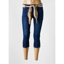 ONADO - Pantacourt bleu en coton - Femme - Taille 36 - Modz