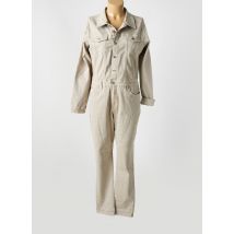 ONADO - Combi-pantalon beige en coton - Femme - Taille 42 - Modz