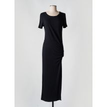 ANNAHPA - Robe longue noir en coton - Femme - Taille 40 - Modz