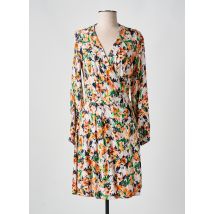 ANNAHPA - Robe mi-longue orange en viscose - Femme - Taille 34 - Modz