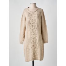 ARMOR LUX - Robe pull beige en laine - Femme - Taille 42 - Modz