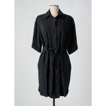 ANNAHPA - Robe courte noir en tencel - Femme - Taille 40 - Modz