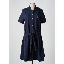 VICOMTE ARTHUR - Robe mi-longue bleu en coton - Femme - Taille 44 - Modz