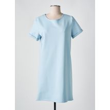 LE GENTLE FACTORY - Robe courte bleu en coton - Femme - Taille 38 - Modz