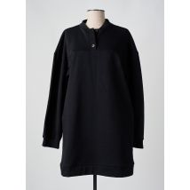 ANNAHPA - Robe courte noir en coton - Femme - Taille 40 - Modz