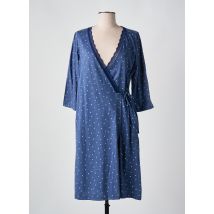 SENORETTA - Robe de chambre bleu en coton - Femme - Taille 38 - Modz
