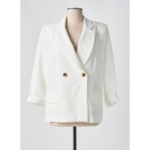ANNAHPA - Blazer beige en polyester - Femme - Taille 34 - Modz