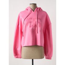ANNAHPA - Sweat-shirt à capuche rose en coton - Femme - Taille 36 - Modz