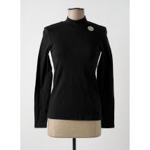 ACHEL - Sous-pull noir en coton - Femme - Taille 34 - Modz