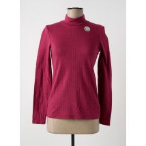 ACHEL - Sous-pull rouge en coton - Femme - Taille 34 - Modz