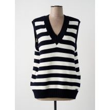 SAINT JAMES - Pull noir en laine vierge - Femme - Taille 38 - Modz