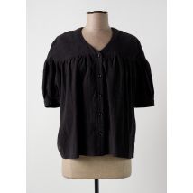 ANNAHPA - Blouse noir en lin - Femme - Taille 40 - Modz