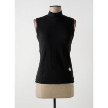 ACHEL - Top noir en coton - Femme - Taille 38 - Modz