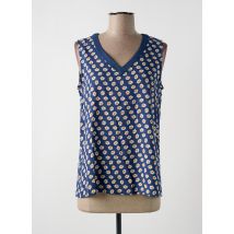 SENORETTA - Top bleu en viscose - Femme - Taille 40 - Modz