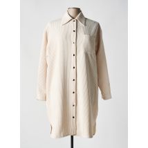 ANNAHPA - Veste casual beige en coton - Femme - Taille 40 - Modz