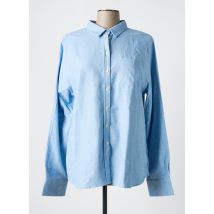 VICOMTE ARTHUR - Chemisier bleu en coton - Femme - Taille 44 - Modz