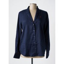VICOMTE ARTHUR - Chemisier bleu en lyocell - Femme - Taille 46 - Modz