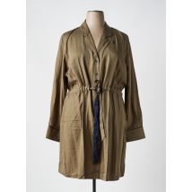 VICOMTE ARTHUR - Robe mi-longue vert en viscose - Femme - Taille 46 - Modz