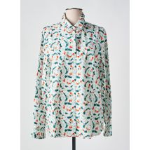 SAINT JAMES - Chemisier vert en coton - Femme - Taille 42 - Modz