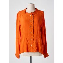 ANNAHPA - Chemisier orange en viscose - Femme - Taille 38 - Modz